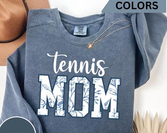 Comfort Colors Tennis Mom Sweatshirt