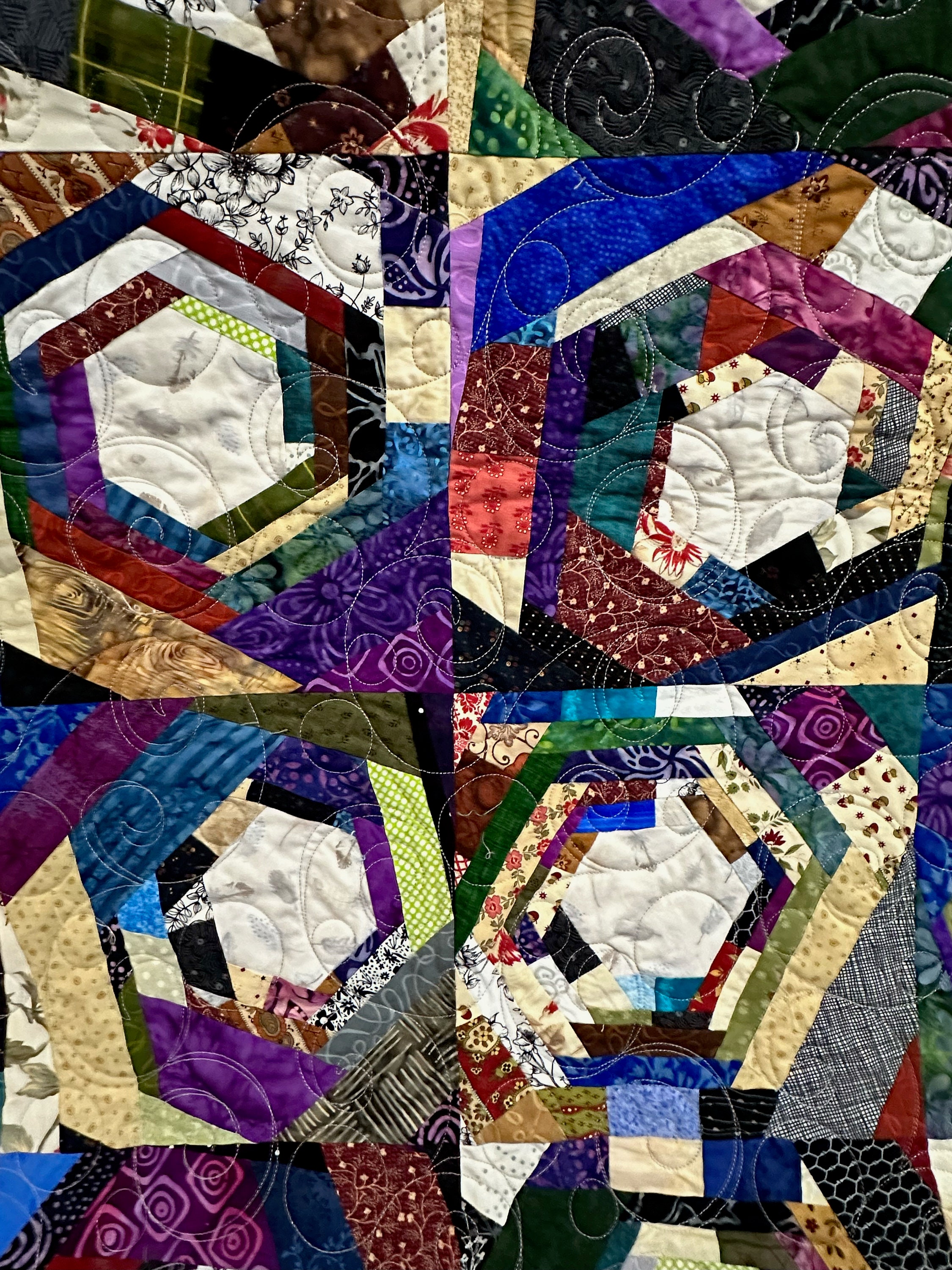 Scrappy Pattern Quilt Etsy