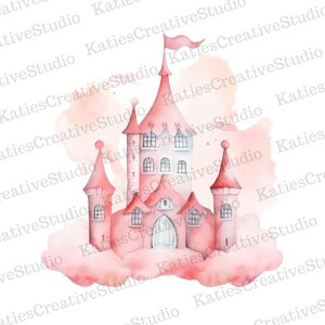 Princess Castle SVG, Castle Digital Download, Clothing Design, Clothing SVG