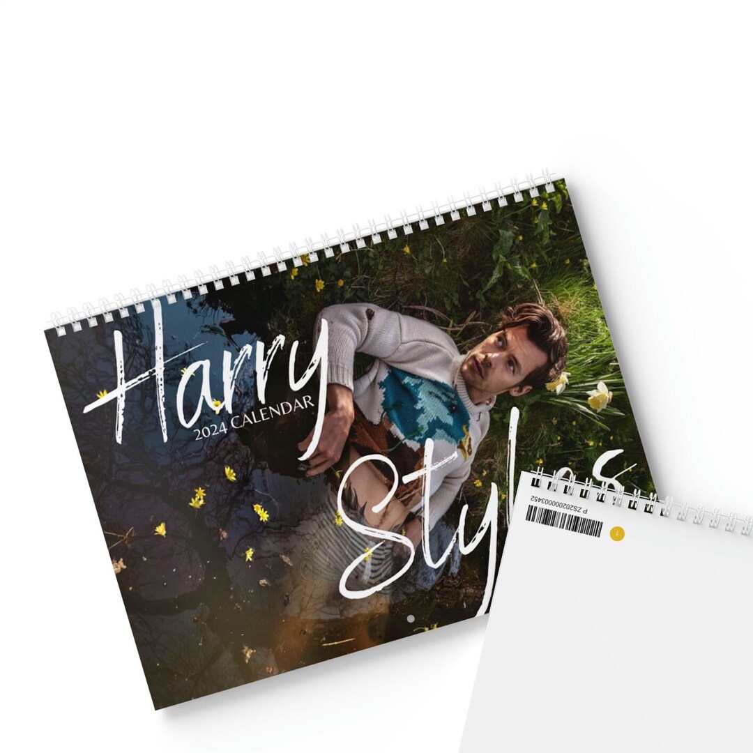 Harry Styles 2024 Calendar Harry Fan Gift Calendar 2024 Wall Etsy