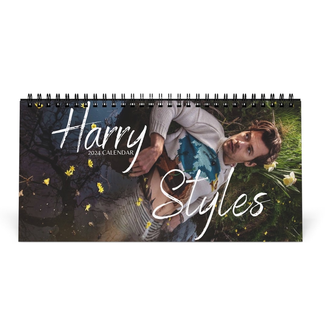 Harry Styles Desk Calendar 2024 Calender Christmas Gift for Etsy UK