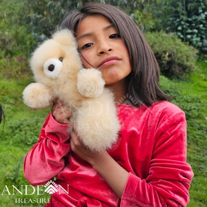 Orsetti di peluche in pelliccia di alpaca, orsetti di peluche in vera pelliccia di alpaca, orsetto di peluche in alpaca, orsetto regalo, orsetto di peluche in pelliccia di alpaca, orso di alpaca, regali di peluche