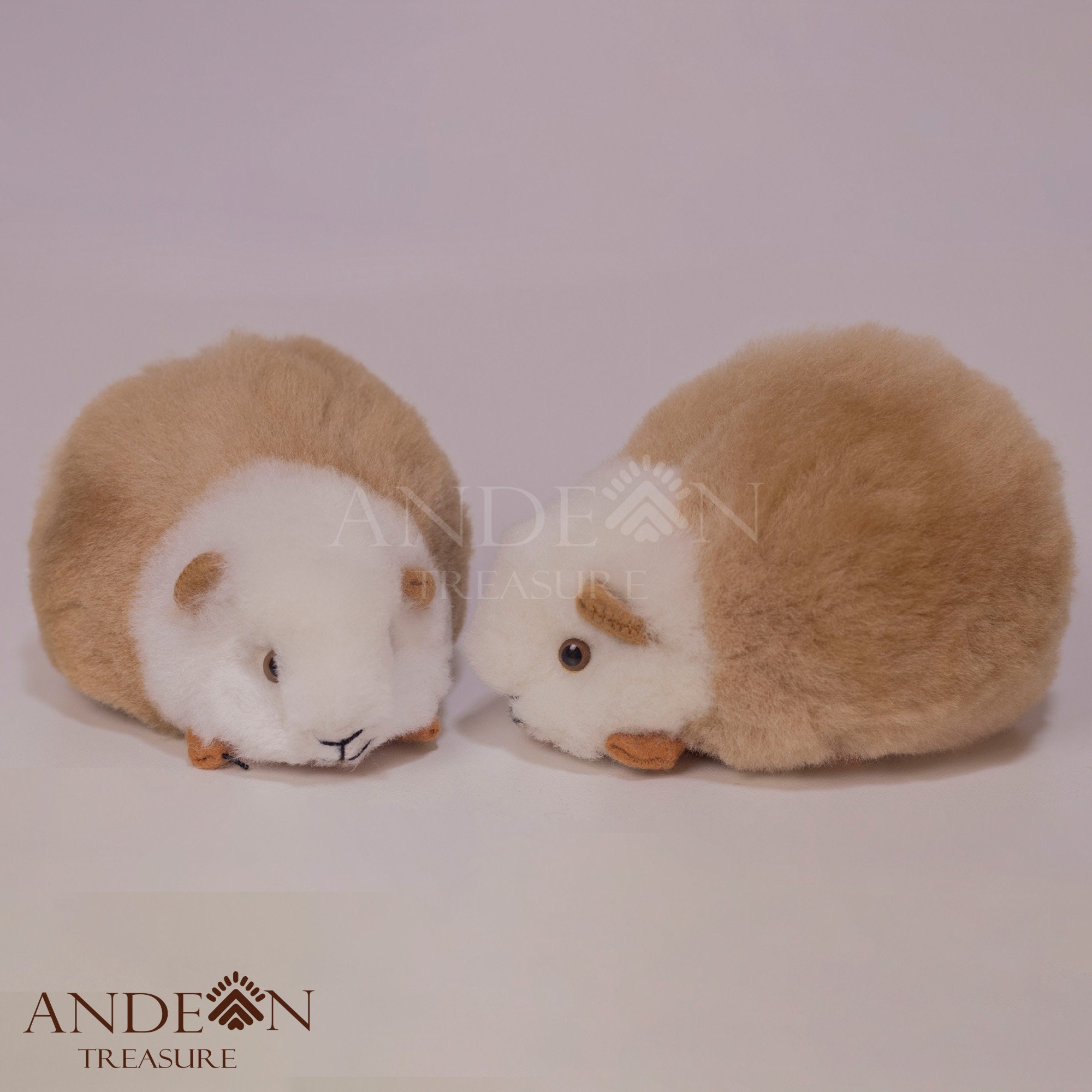 モルモット ぬいぐるみ アルパカ リアルファー テディベア モルモット ぬいぐるみ アルパカ リアルファー テディベア