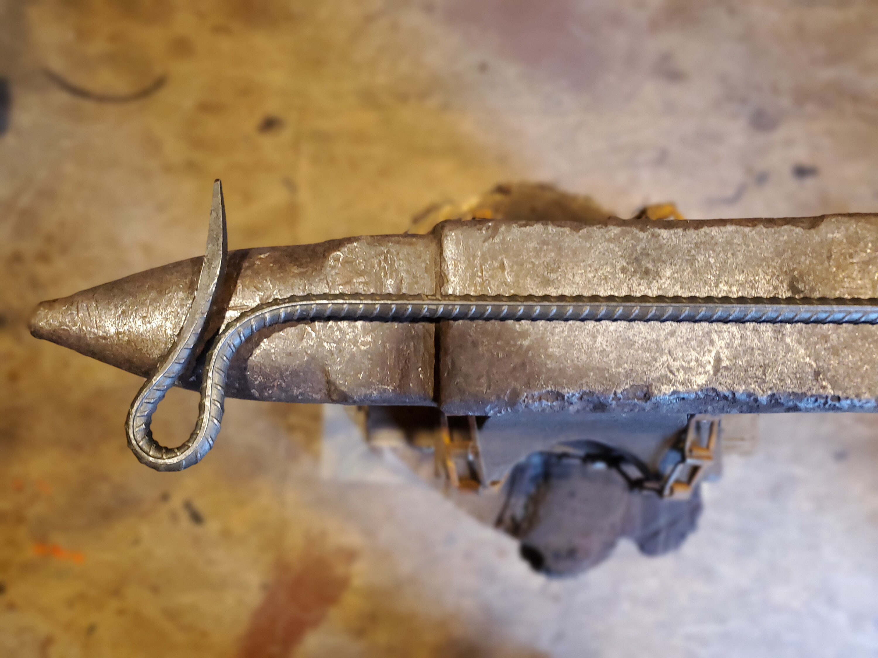 Rebar Fire Poker Etsy