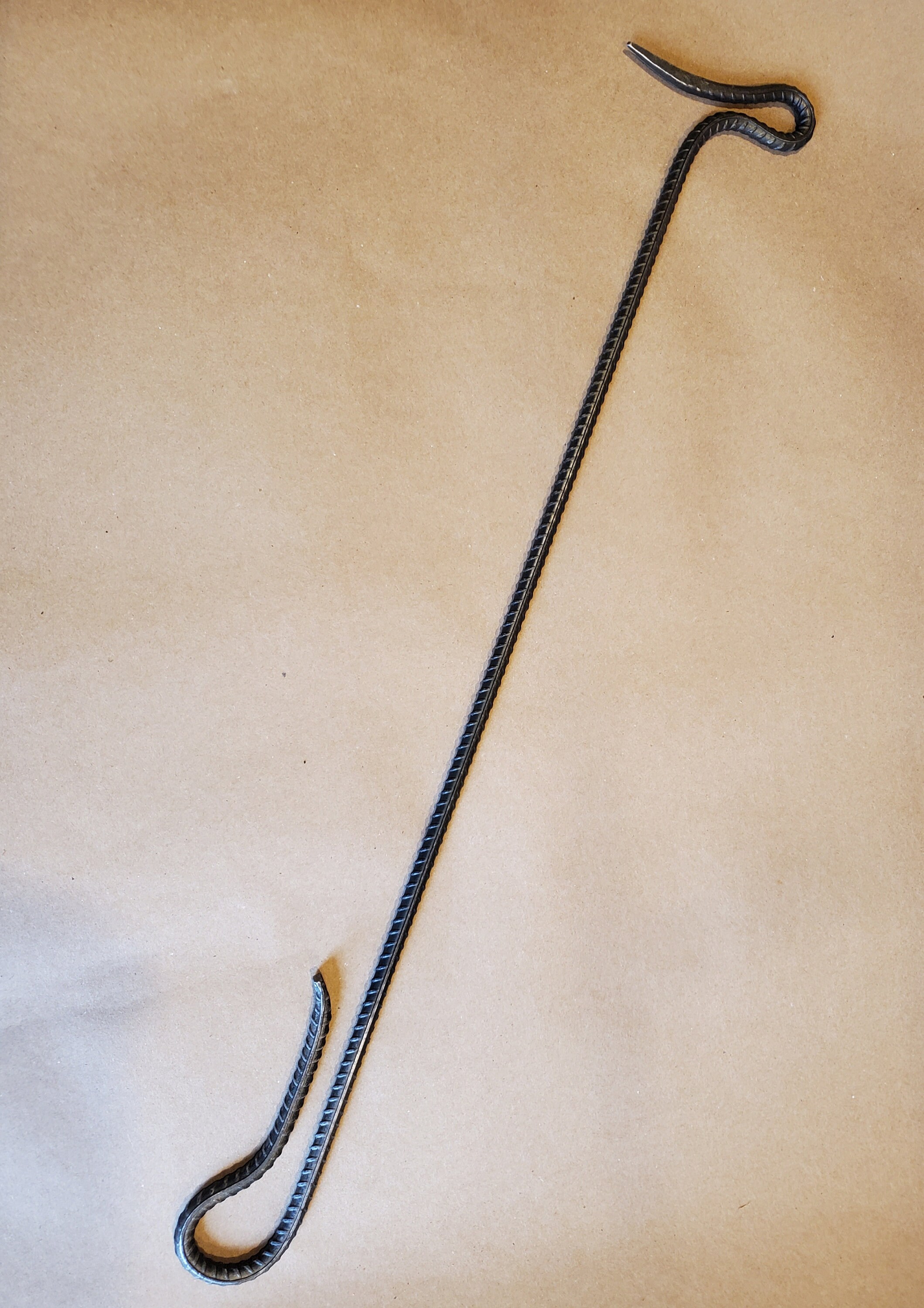 Rebar Fire Poker Etsy