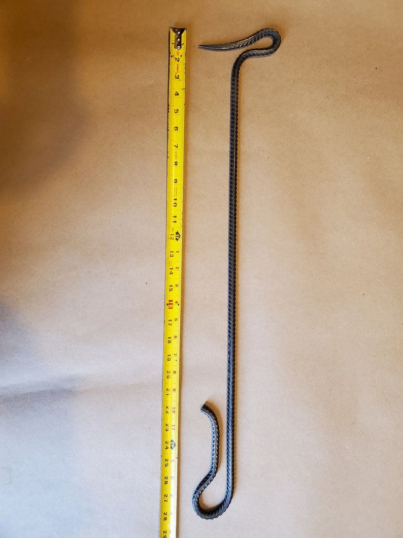 Rebar Fire Poker Etsy