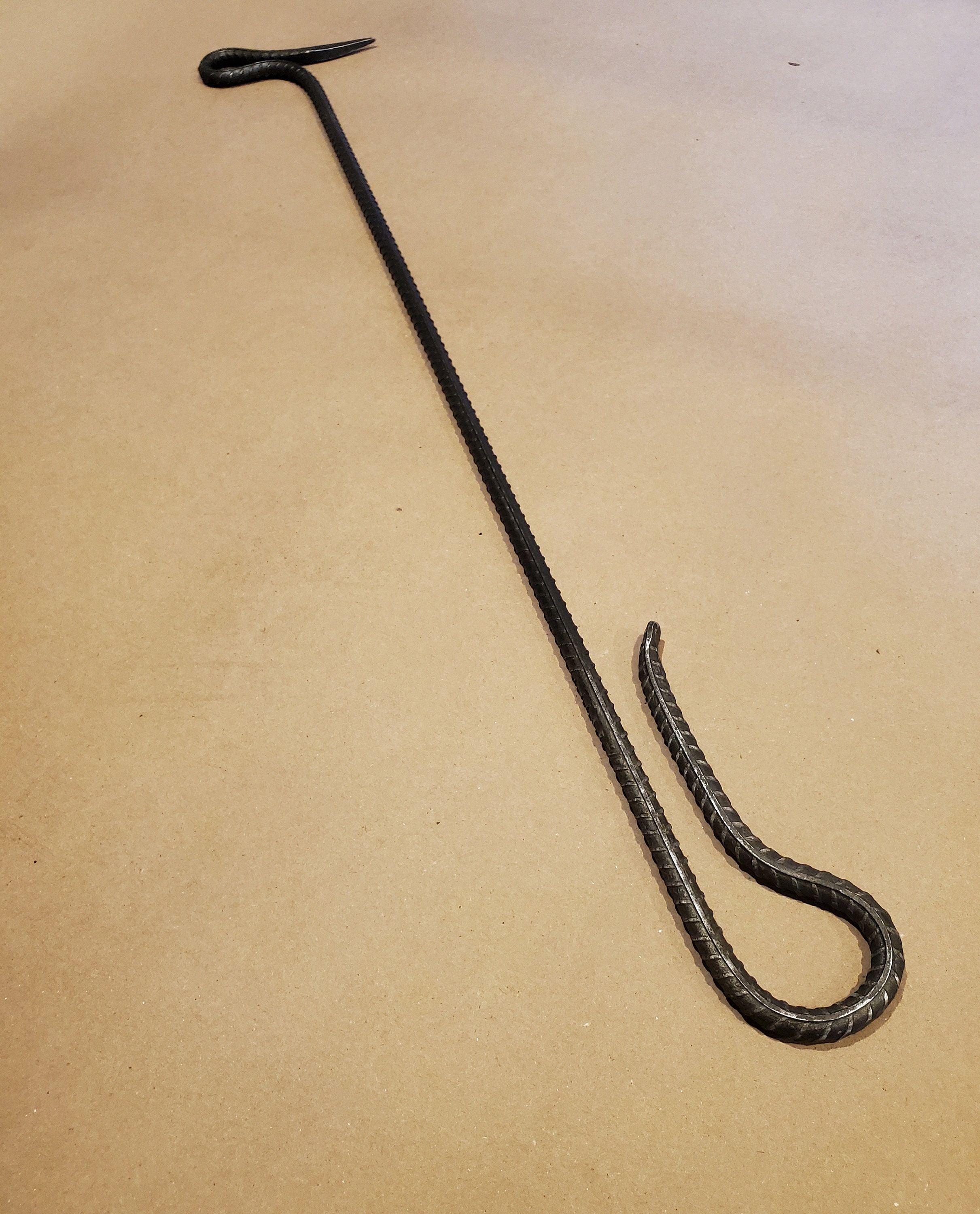 Rebar Fire Poker Etsy