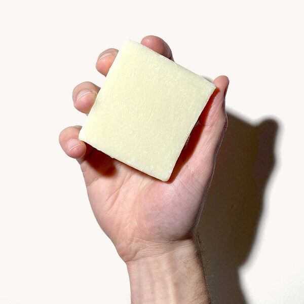 100% Grass-fed Tallow Shampoo Bar, Natural Premium Ingredients, No chemicals [4oz - Unscented]