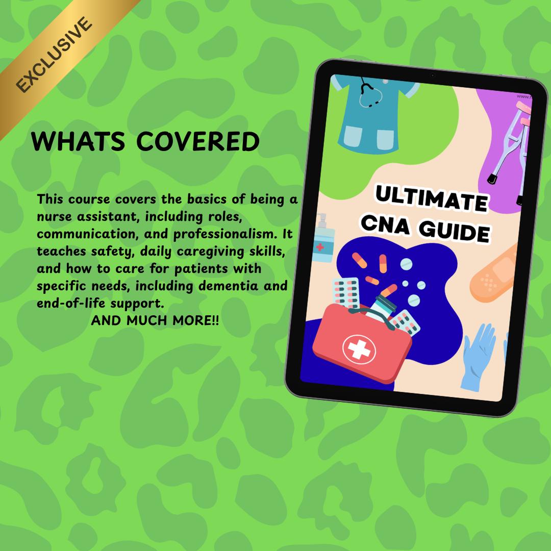 Cna Study Guide For Tn Notes.pdf Ultimate CNA Guide, Certified Nurse Assistant, NACE Exam Prep, Nurse ...