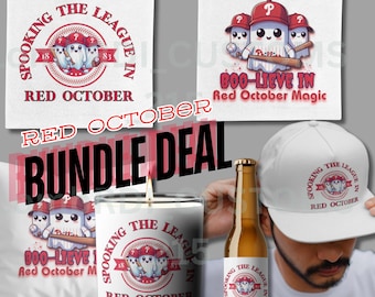 RED October PNG-bundel + Phillies Red October, PNG