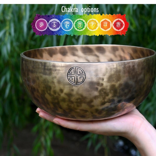 100% Full moon Singing bowl-Authentic Handmade singing bowl-Made on full moon Night-Selected by healer-Blessed by Monk-Chakra Tuned-Nepal