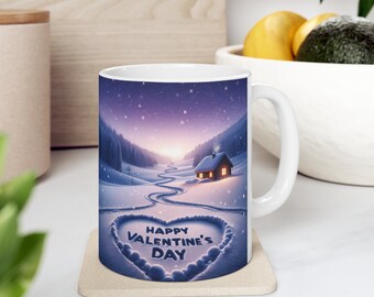 Ceramic Mug 11oz. Valentine&#39;s Day Mug/Cup. The perfect gift for your favorite friends, family members, co-workers, husband, wife, him, her.