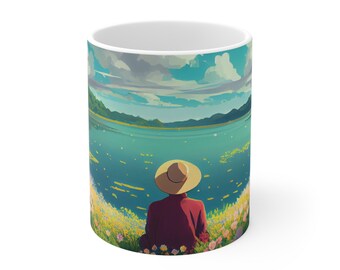 Anime Designed Ceramic Mug 11oz