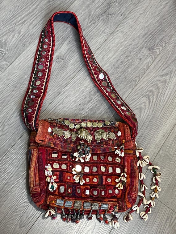 47-Antique Red Banjara Bag