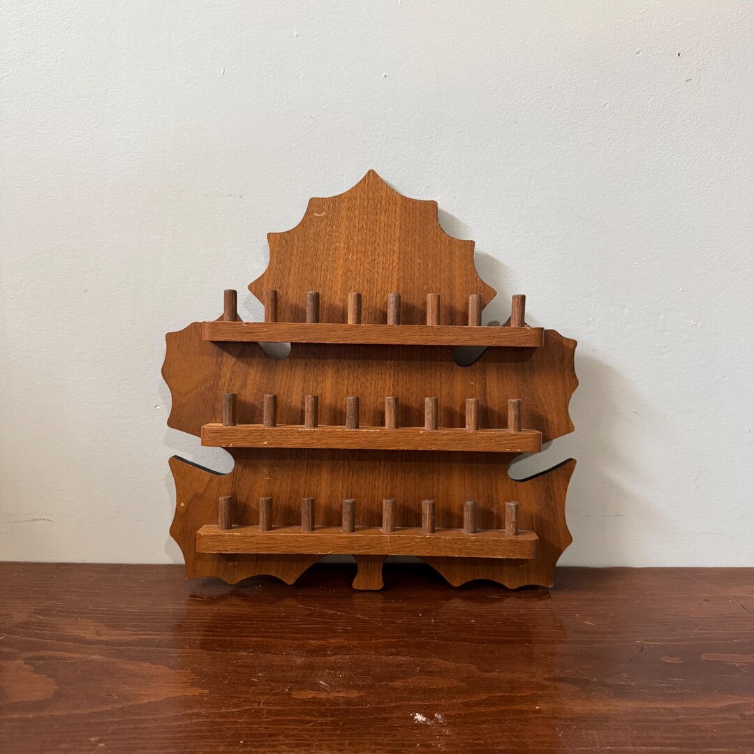 Thumble Rack Vintage Maple Leaf Thimble Display Rack – Wall Mount Sewing Decor - Etsy