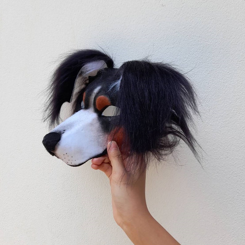 Therian Mask Australian Shepherd therian Mask Fox, Therian Cat Mask