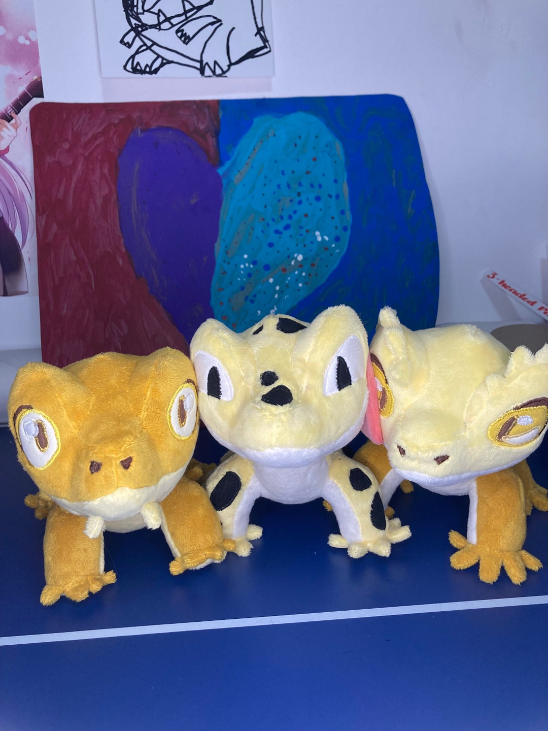 Lizard, Gecko Plushie, Bearded Dragon, Crested Gecko, Leopard Gecko Etsy