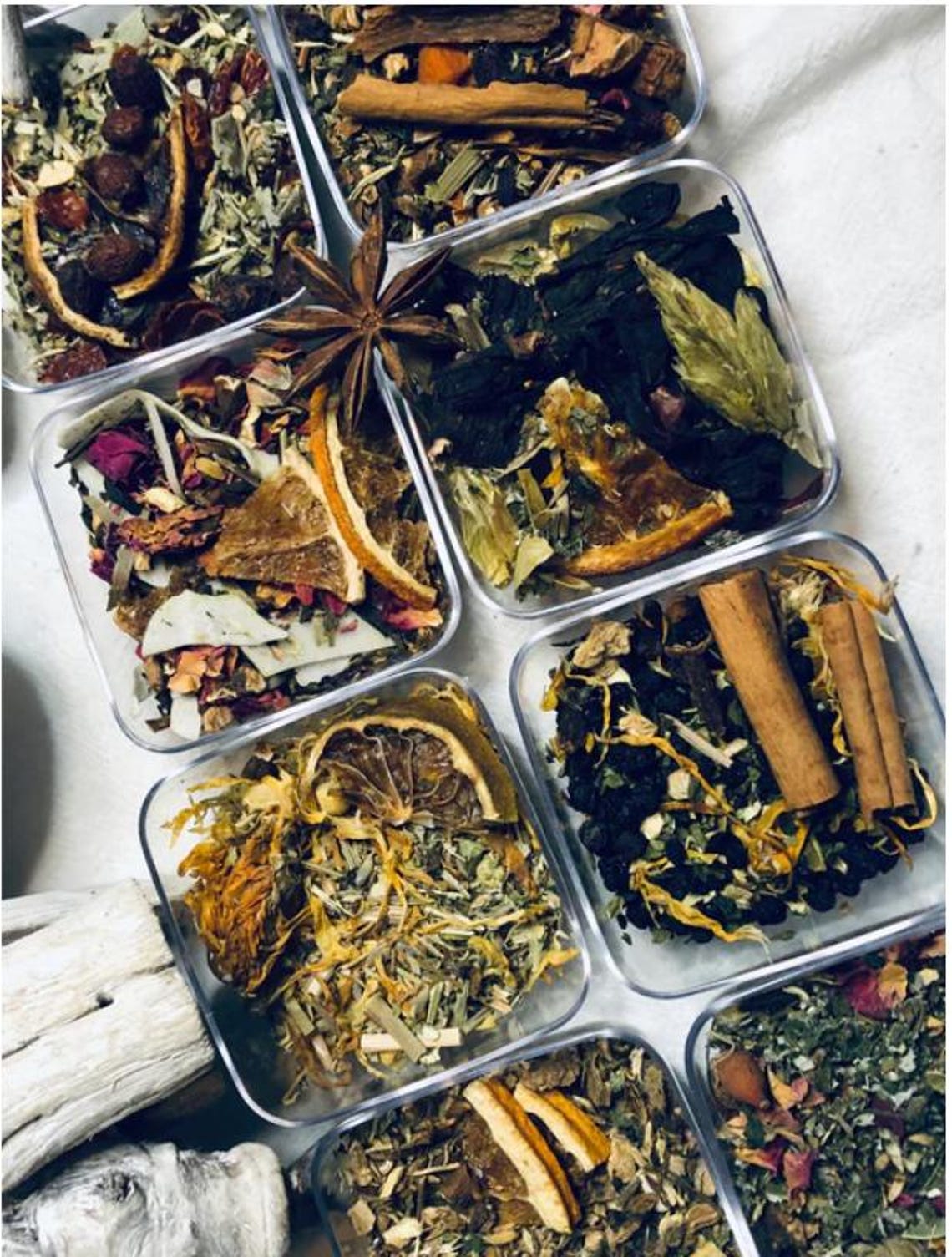 Organic Herbal Tea Blends - Etsy