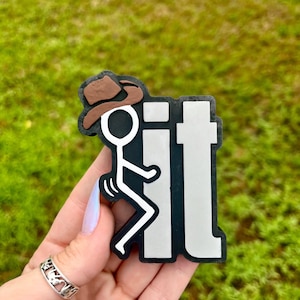 F It Car Freshie | Cowboy Freshie | Funny Freshie | Adult Car Freshie | Car Accessories