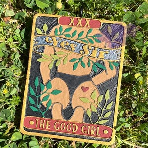 The Good Girl Freshie | Smut Lover Auto Freshie | Spicy Car Freshie | Individuelle Geschenke | Tarotkartenstil