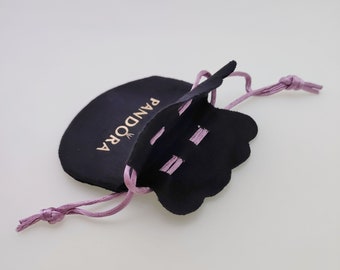 Pandora Black Velvet Pouch Gift Bag