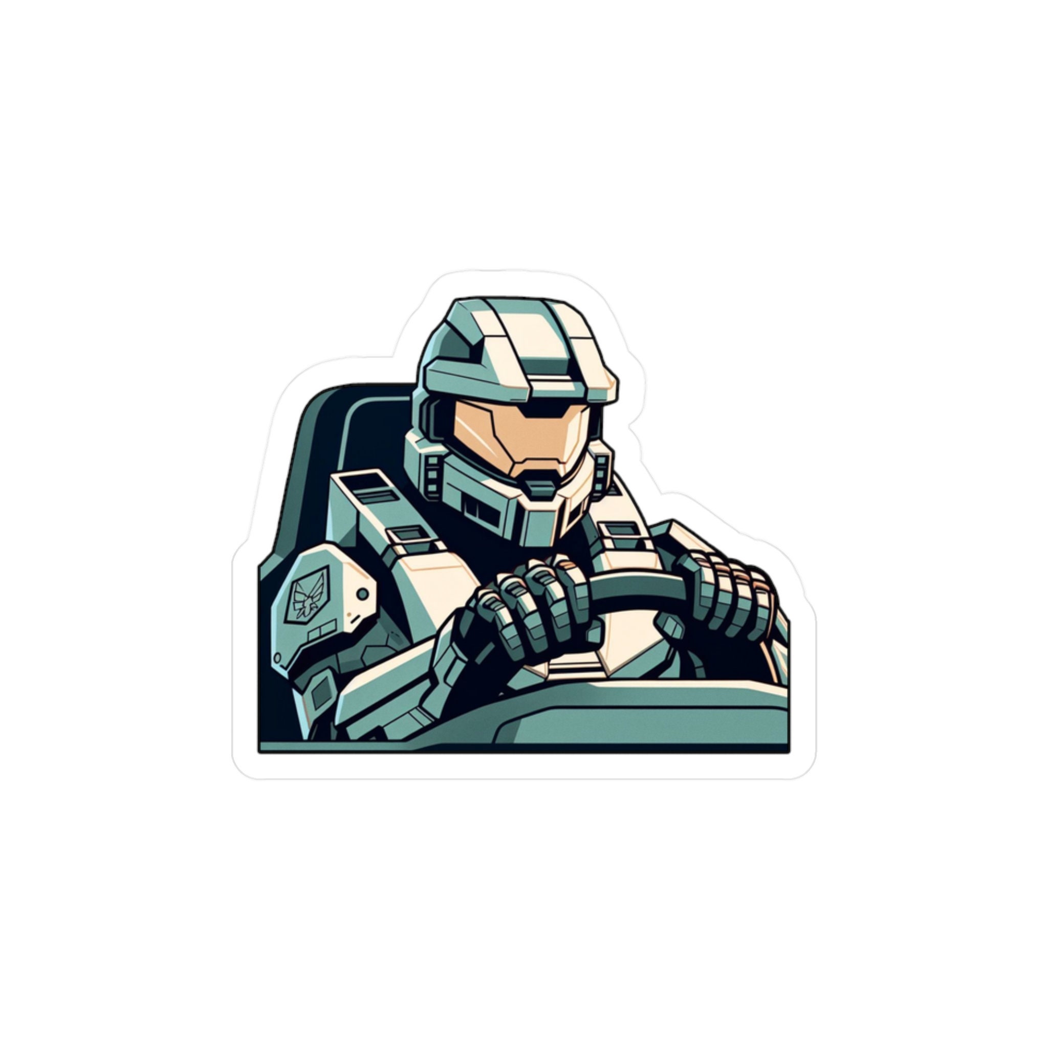 Maste Chief Vinyl Decal Sticke - NiceDecal