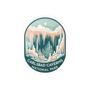 Carlsbad Caverns National Park Vinyl Sticker