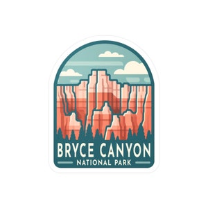Bryce Canyon Nationalpark Vinyl Aufkleber