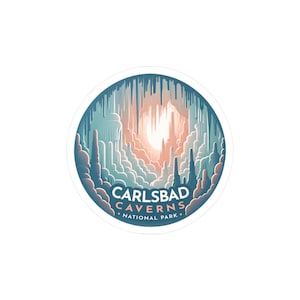 Carlsbad Caverns National Park Vinyl Sticker