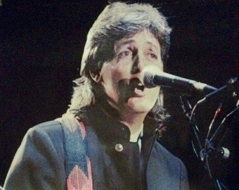 Paul McCartney Original Poster OOP