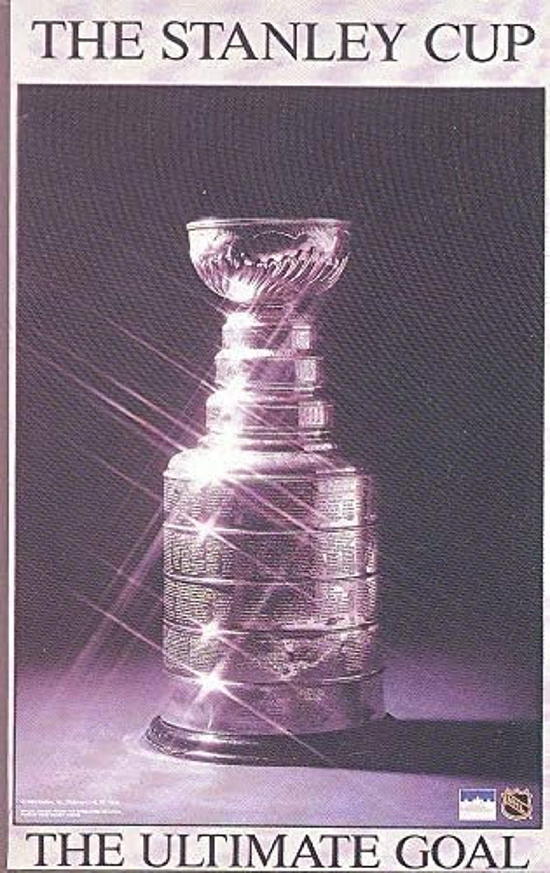 The Stanley Cup "the Ultimate Goal" Original Starline Poster OOP - Etsy