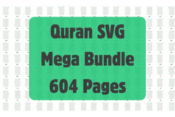 Quran SVG Mega Bundle, Islamic SVG Bundle, Quran Surah, Allah Akbar, Alhamdulillah, Ramadan Kareem, Subhan Allah, Al Baqara, Bismillah