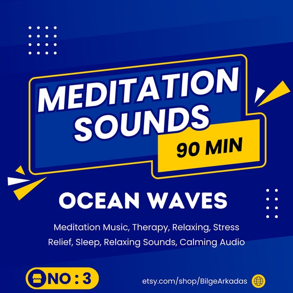 Meditation Sounds, Relaxing Sounds Of Ocean Waves, Meditation Music, Therapy, Relaxing, Stress Relief, Sleep, Relaxing Sounds, Calming Audio