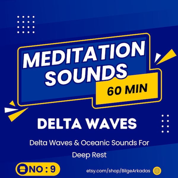 Meditation Sounds, Delta Waves & Oceanic Sounds for Deep Rest and Relaxation, Meditation Music, Therapy, Relaxing, Stress Relief, Sleep