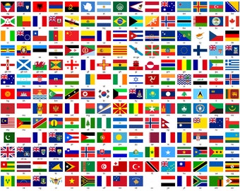 Más de 540 banderas SVG paquete, bandera PNG, banderas del mundo SVG, país svg, bandera de país svg, patriótico svg, vector de bandera, archivo digital, descarga instantánea