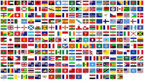 540+ Flags SVG Bundle, Flag PNG, World Flags SVG, Country svg, Country Flag svg, Patriotic svg, Flag Vector, Digital File, Instant download