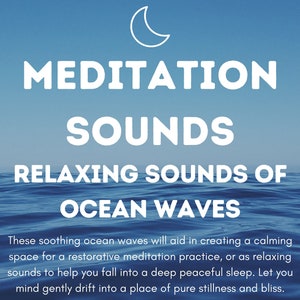 Meditation Sounds, Relaxing Sounds Of Ocean Waves, Meditation Music, Therapy, Relaxing, Stress Relief, Sleep, Relaxing Sounds, Calming Audio