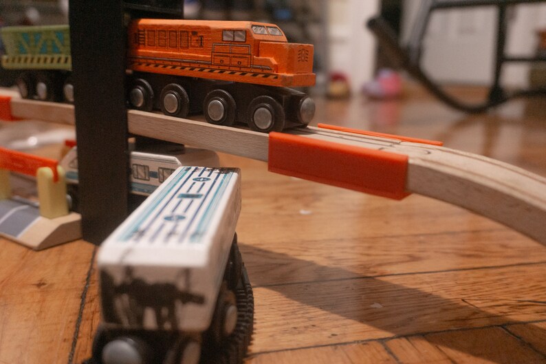 Track Squeezers, 3D Printed Wooden Track Bridge Adapter, Brio, Thomas