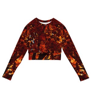 Long Sleeve Crop Top