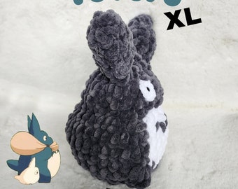 Totoro crochet peluche amigurumi studio ghibli anime crochet peluche