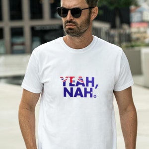Australian &#39;Yeah Nah&#39; T-Shirt: Funny Aussie Slang Tee