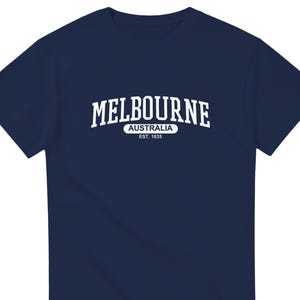Melbourne T-Shirt – Vintage Style, Heavyweight Cotton, Est. 1835