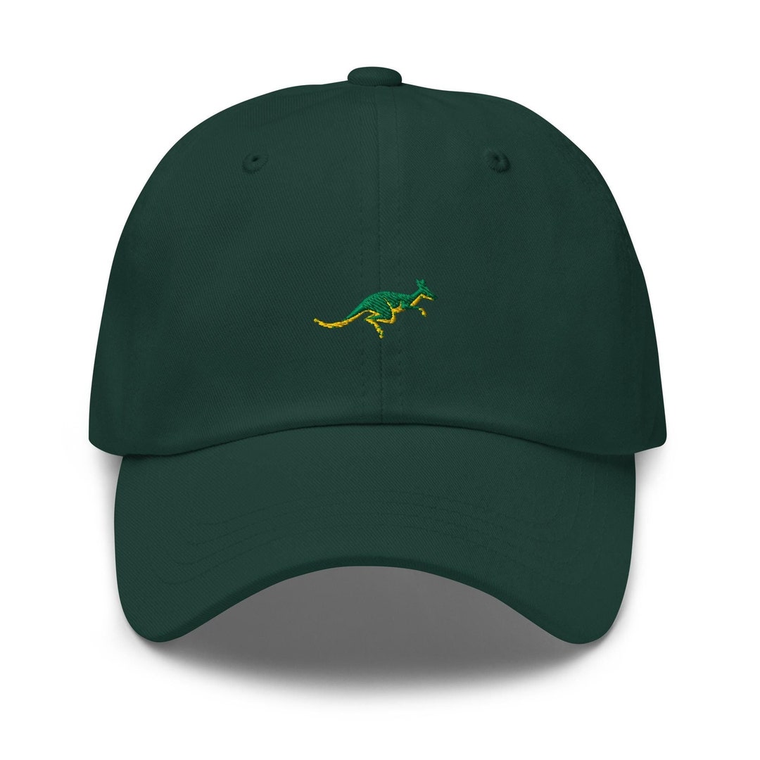 Australian Kangaroo Embroidered Baseball Cap | Aussie Kangaroo Cap - Etsy