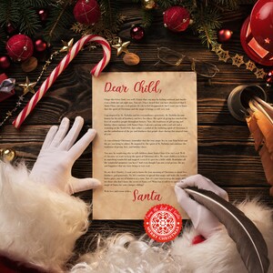 ¿Es real Papá Noel? Cómo explicarle a tu hijo qué es Papá Noel cuando descubre el secreto: plantilla de carta personalizada y editable