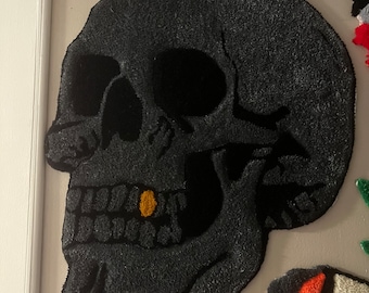 Skull Rug/Wall Decor
