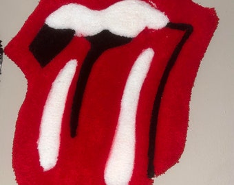 Rolling Stones Tribute Rug