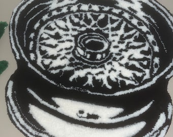 Wheel/Rim Rug/Wall Decor