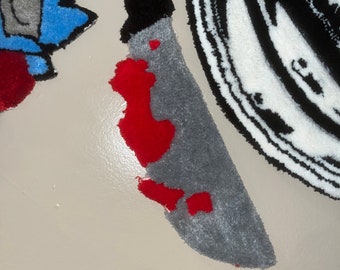 Halloween Knife Rug/Wall Decor