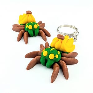 Banana Spider Mini Fidget & Keychain