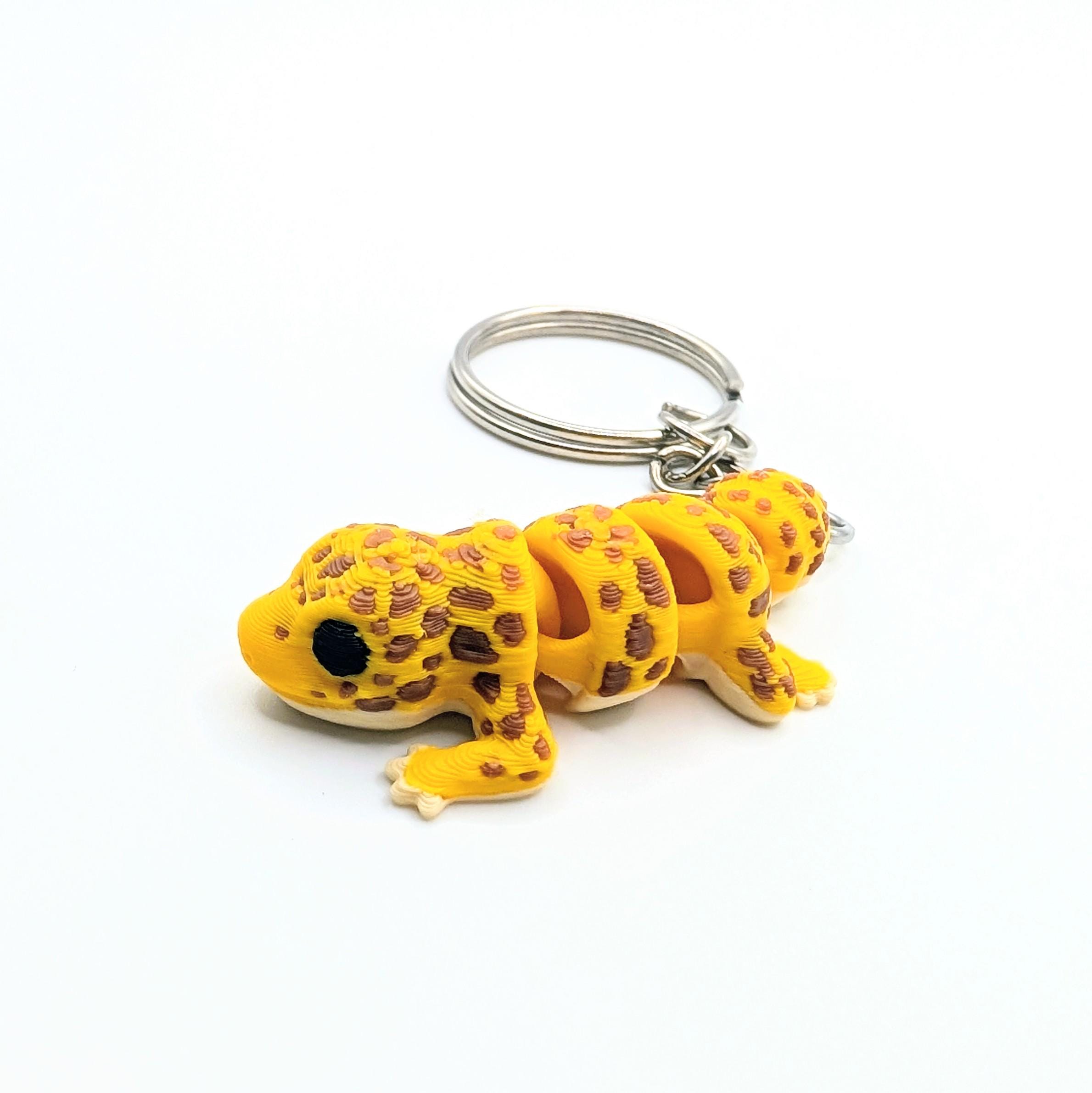 Leopard Gecko Mini Fidget & Keychain - Etsy